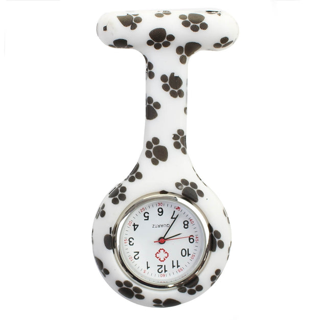 Paw print fob watch sale