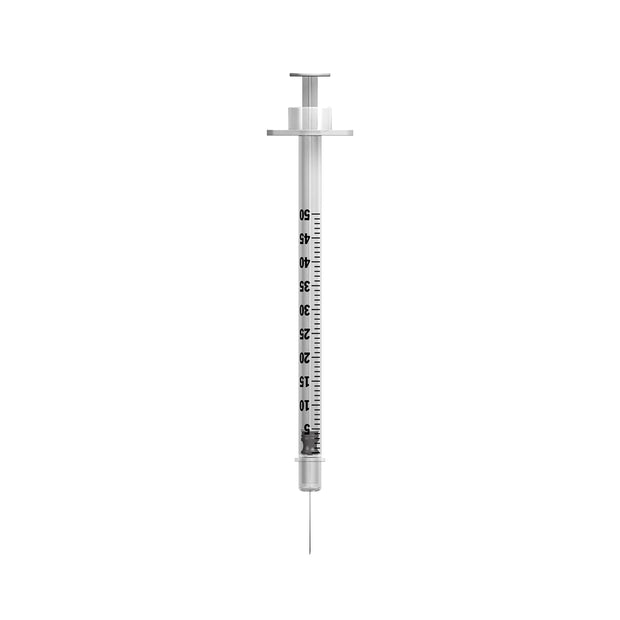 0.5ml 29G 12mm needle BD Micro-fine Syringe - Pack of 100
