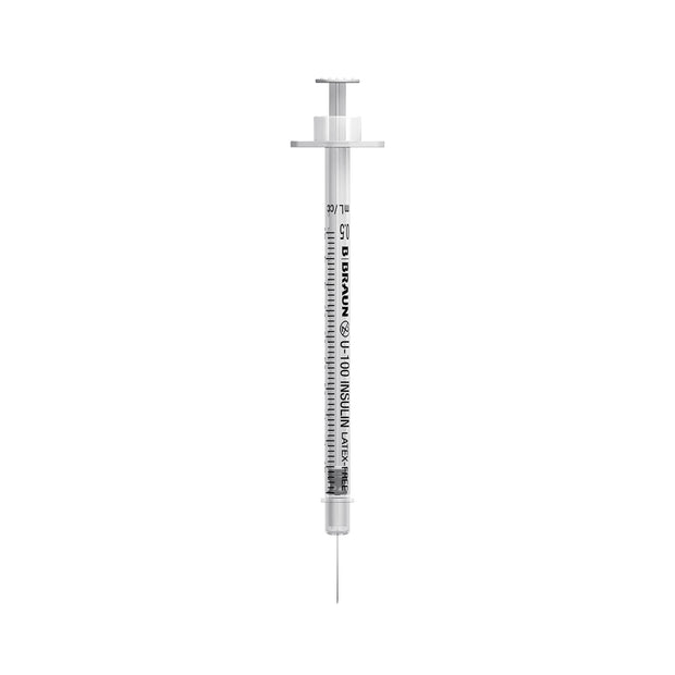 0.5ml 30G 12mm needle BBraun Omnican insulin syringe - Pack of 100