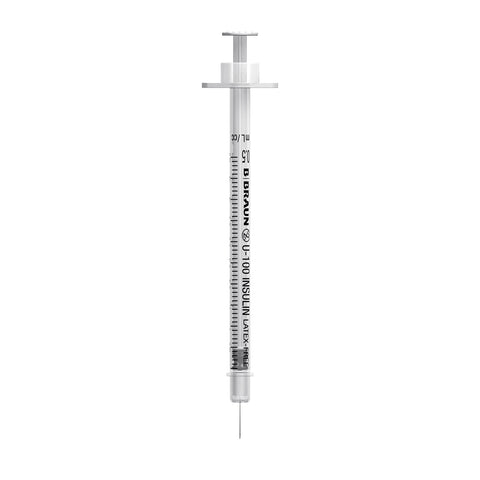 0.5ml 30g 8mm Needle Bbraun Omnican Insulin Syringe - Pack of 100