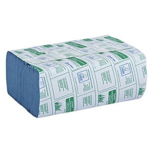 Multifold 1 Ply Blue Hand Towels