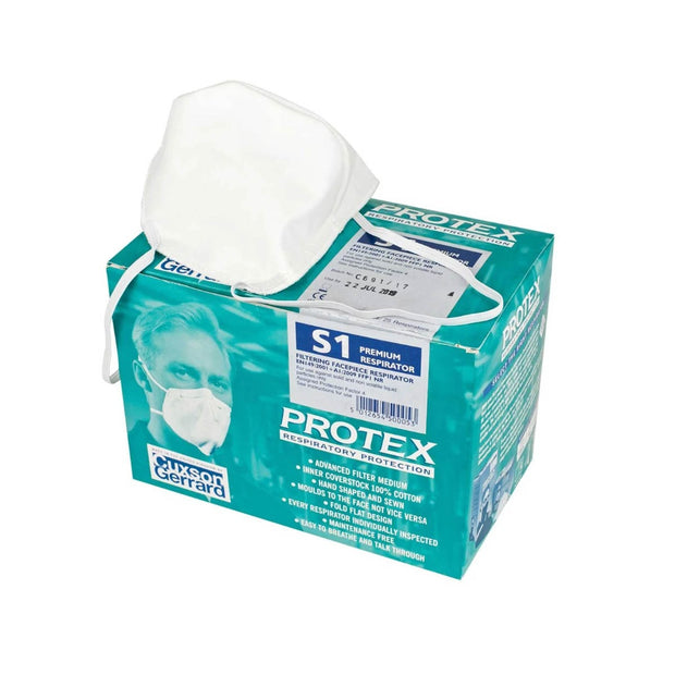 Pack of 25 Protex S1 Respiratory Masks