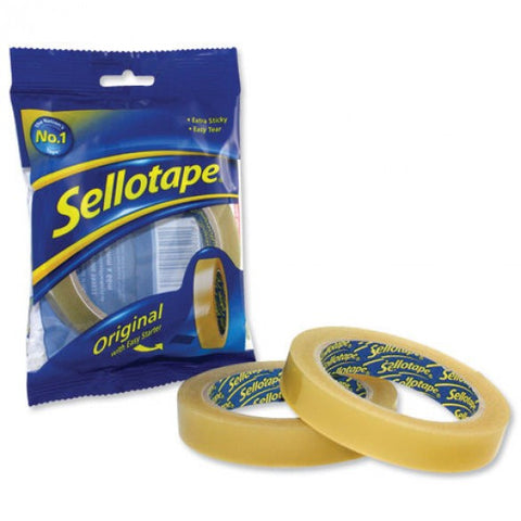 Sellotape Golden Tape 19mmx66m 1443252 Pack Of 16