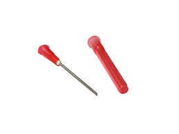 BD Blunt Fill Safety Draw-up Needle, 18 G red, 40 mm 1½" 45 degr, Qty 100