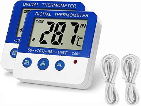 Digital Fridge / Freezer Thermometer - Min / Max