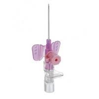 Terumo Versatus Winged and Ported IV Cannula 20g (Pink) 32mm x 50