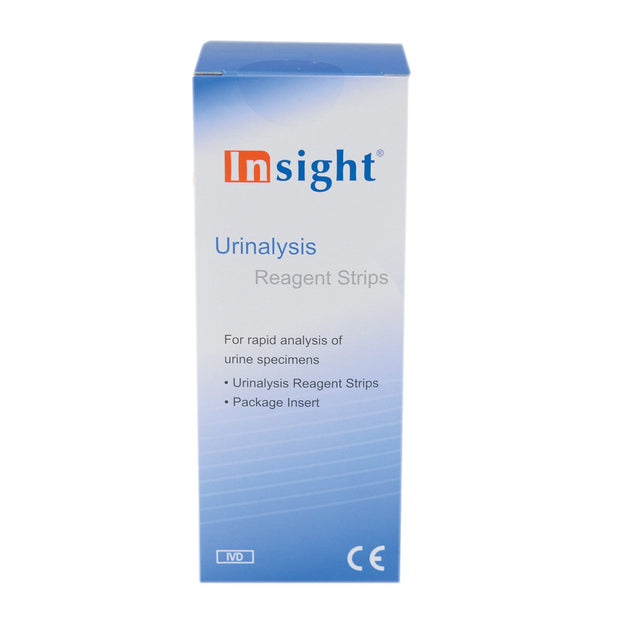 Insight Urinalysis Strips - 8 Parameter (x100 Strips)