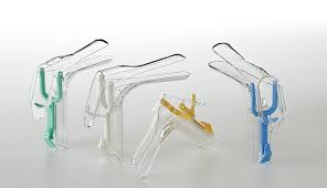 KleenSpec 590 Premium Disposable Vaginal Specula w/ Smoke Tube, Small - Box 12