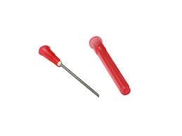 BD Blunt Fill Safety Draw-up Needle, 18 G red, 40 mm 1_" 45 degr, Qty 100