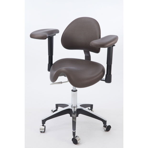 Premium Microscope Saddle Chair - Standard - Height range 47 - 61cm