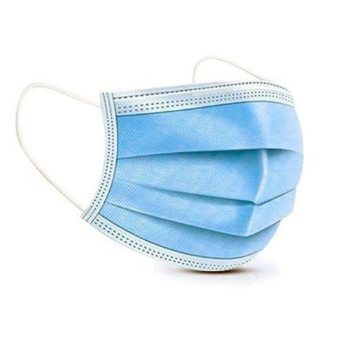 10 Fluid-resistant (Type IIR) surgical masks (FRSM) Protective Disposable 3 Ply Medical EN14683 Certified