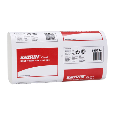 Katrin Interleaved Hand Towel One Stop White 2ply