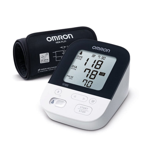 Omron M7 Intelli IT 360 Degree Accuracy Connected Upper Arm Blood Pressure Monitor (HEM-7361T-EBK)