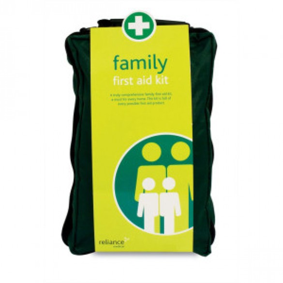 Family First Aid Kit in Green Copenhagen Bag
