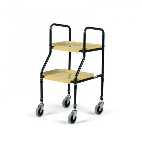 Days Adjustable Height Plastic Shelf Trolley