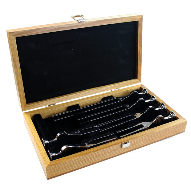 Gardiner Brown Tuning Forks - Set of 6 in case