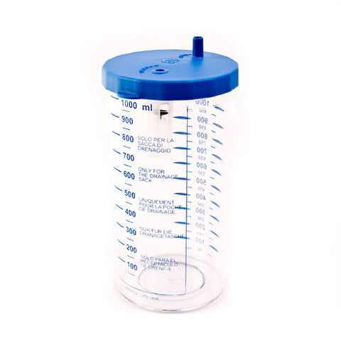 1000cc Jar (with Lid) for 3A Suction Units (for use with Liner)