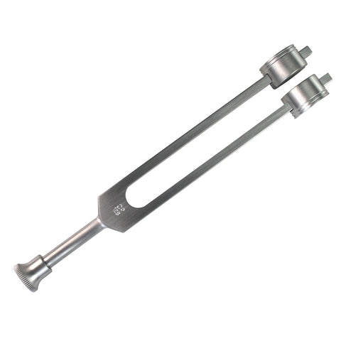 Aluminium Alloy Tuning Fork with Foot - C0 128hz