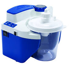 VacuAide - Portable Suction Unit - 800ml Disposable Canister - Mains Only