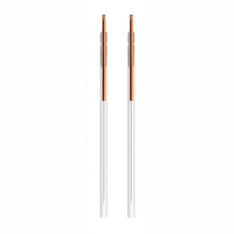 C-Type Copper Acupuncture needles 0.30x100mm in a guide tube