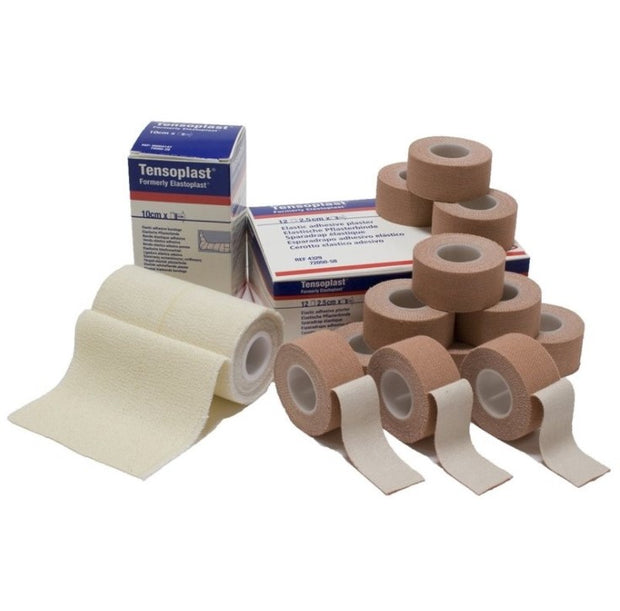 Tensoplast Elastic Adhesive Bandage BP Stretched Pack of 12
