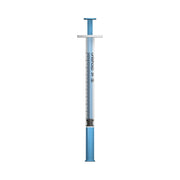 Unisharp 1ml 29G Fixed Needle Syringe: Blue - Pack of 100