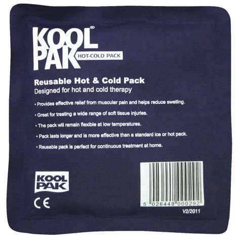 Koolpak Luxury Reusable Hot & Cold Pack 13 x 14cm (KLHCS)