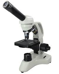 Monocular Biological Microscope, LED