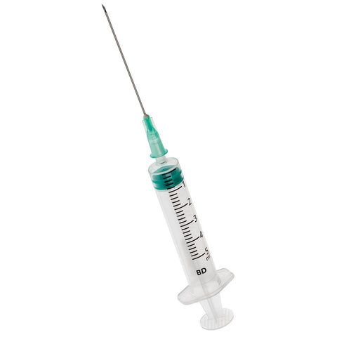 Emerald Hypodermic Syringe 5ml Pack of 100