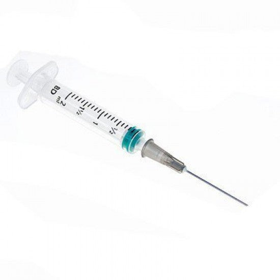 BD Emerald 2ml Syringe With 23g X 1inch Pack of 2000