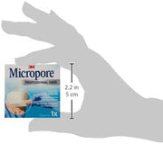 3M Micropore Surgical Tape, 2.5cm x 5m