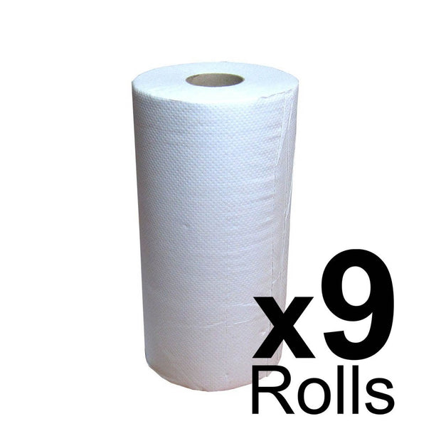 Couch Roll Tufcel 2 Ply White (pure) 50cm x 46m - 135 sht x 9