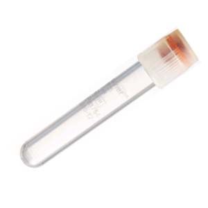 BD 362725 EST Plastic Tube 3ml with Pearlescent White Hemogard Closure 10 [Pack of 1000] Excl