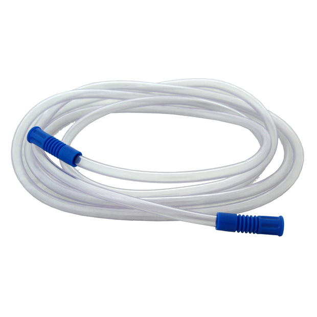 Sterile Disposable Patient Suction Tubing (2m Length, 6mm ID) C/W Yankauer