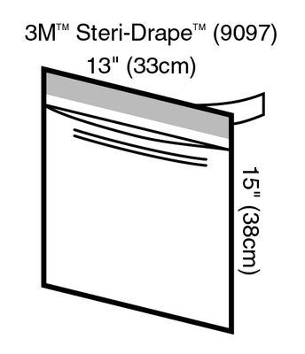 Steri-Drape Instrument Pouch 33cm X 38cm