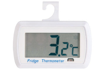 Digital Fridge Thermometer White