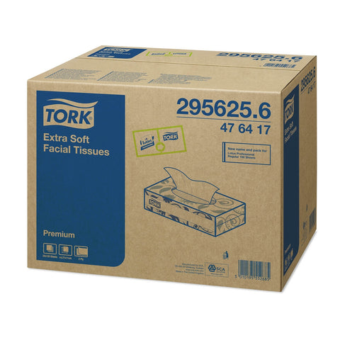 Tork Extra Soft Facial Tissues Premium 2Ply - 476417 - 24 Boxes x 150 Sheets