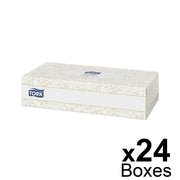 Tork Extra Soft Facial Tissues Premium 2Ply - 476417 - 24 Boxes x 150 Sheets