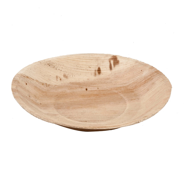 8" Round Palm Leaf Plates Compostable for 100