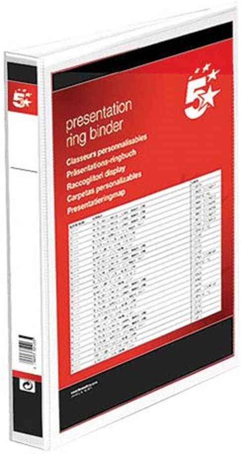 Perm Hvit 4 rings - Pack of 10