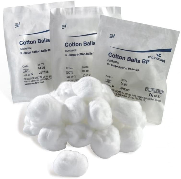 Sterile Cotton Wool Balls