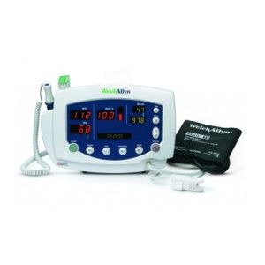 Welch Allyn 53ST0-E4 Vital Signs Monitor 300 Series with Blood Pressure Monitor & SPo2 (Masimo) & Temperature