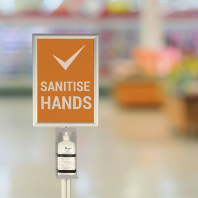Hand Sanitiser Bottle Holder Stand