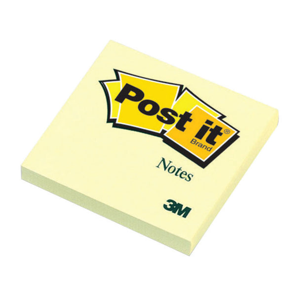 Post It Type Note Pad Yellow Ð 76mm x 76mm [Pack of 12]