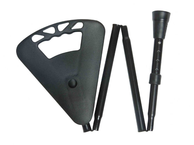 Adjustable Black Foldaway Flipstick Seat Stick