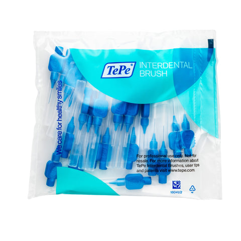 TePe Interdental Brushes: Blue - X Fine (25)