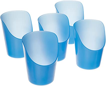 Flexi Cut Cup pk of 5 Blue (59ml)