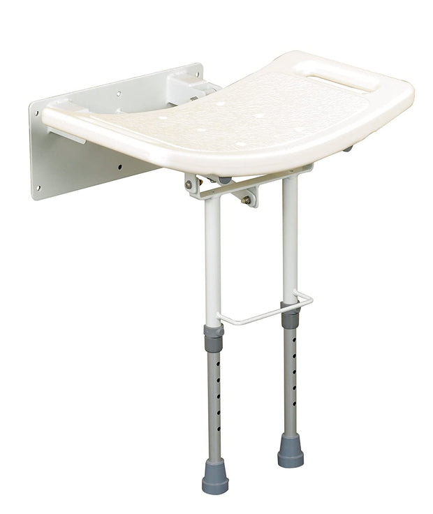 Homecraft Wall-Mounted Shower Seat with Legs