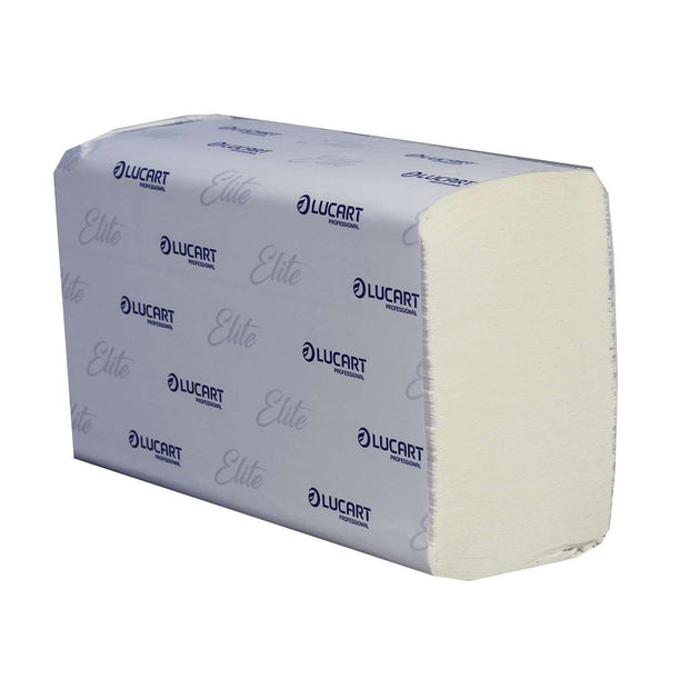 Strong Lucart M-fold 3ply - White 22.5 x 32cm (pure 865004) - Pack of 125