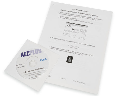 ZOLL AED Plus Administration Software, CD-ROM